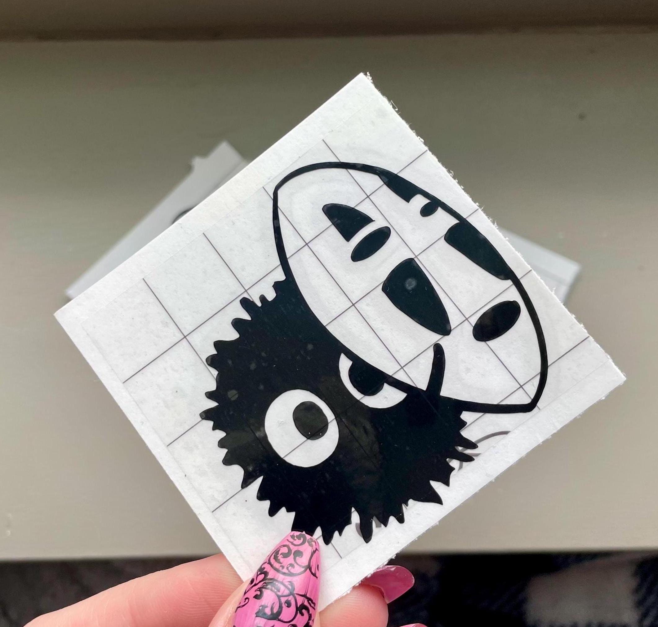 Soot Sprite Vinyl Decal: Spirited Away No Face Mask