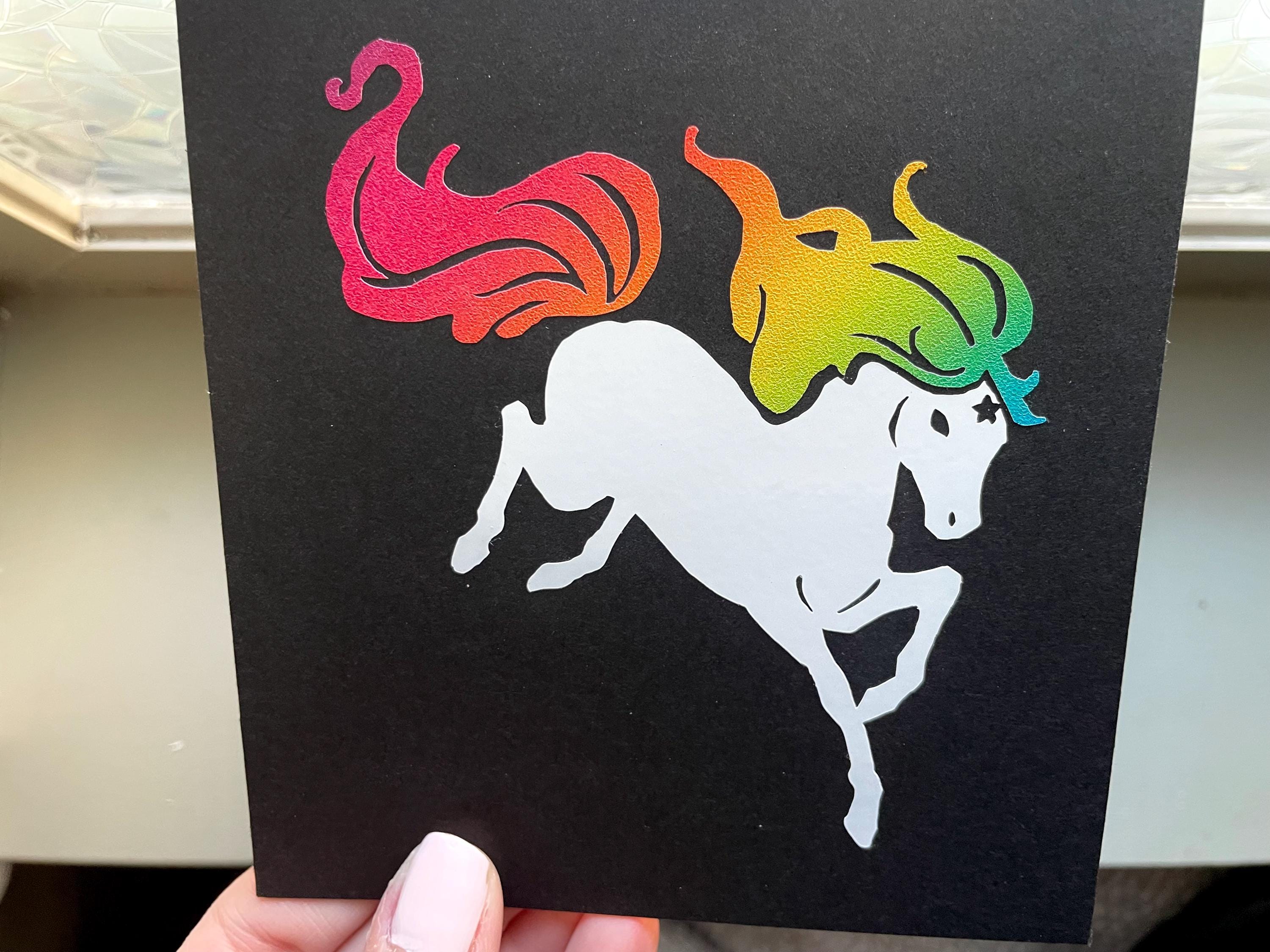 Rainbow Brite Starlite Vinyl Decal: The most magnificent horse in the universe