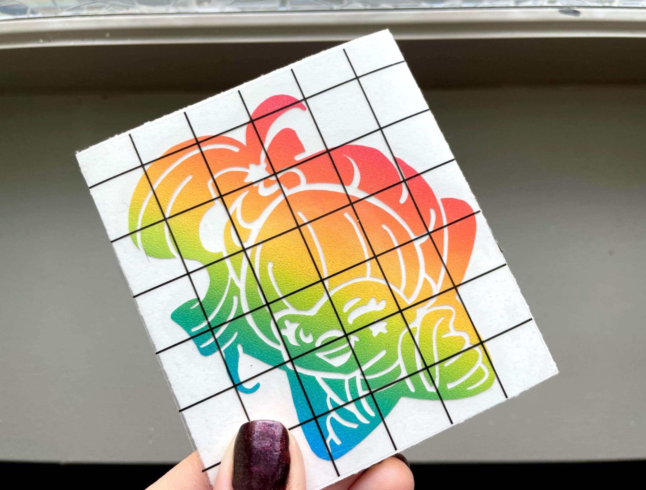 Rainbow Brite Vinyl Sticker: Glitter Car Decal - Rainbow Land