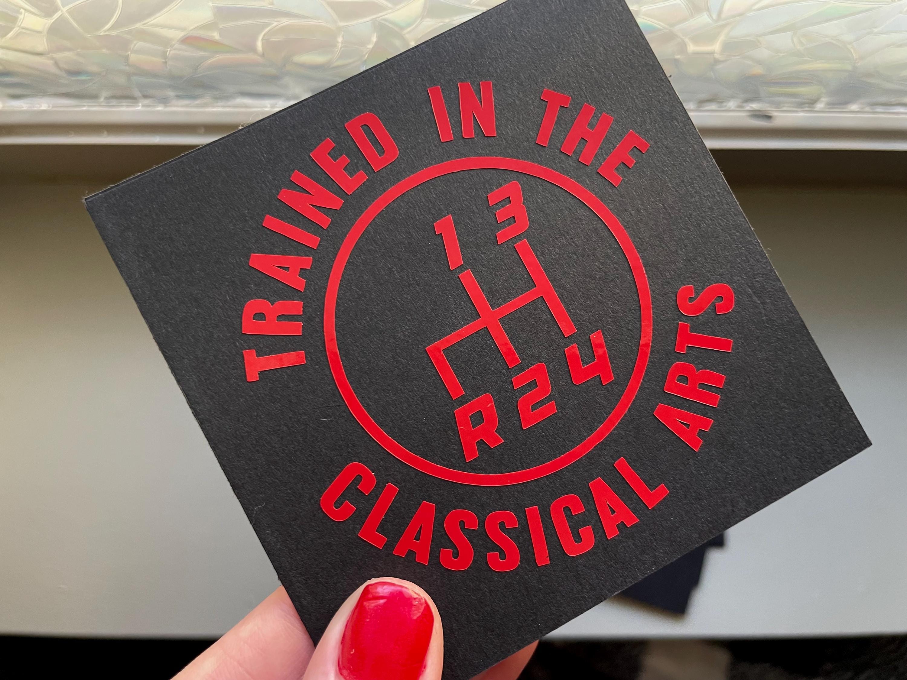 12 Patterns Manual Transmission Vinyl Decal: Mechanic Humor Car Sticker Save The Manuals 4RDL