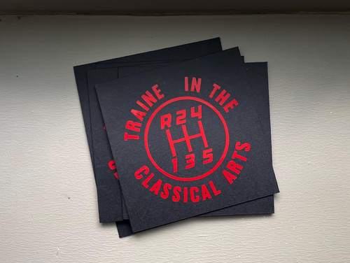 12 Patterns Manual Transmission Vinyl Decal: Mechanic Humor Car Sticker Save The Manuals 5RUL