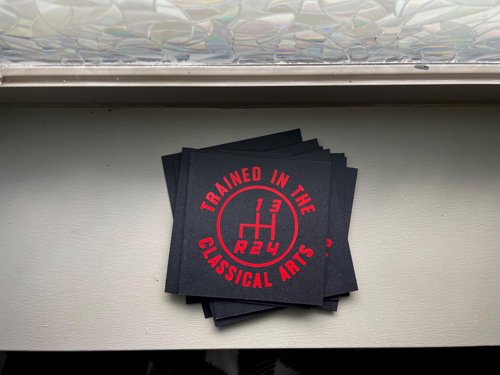 12 Patterns Manual Transmission Vinyl Decal: Mechanic Humor Car Sticker Save The Manuals 4RDL