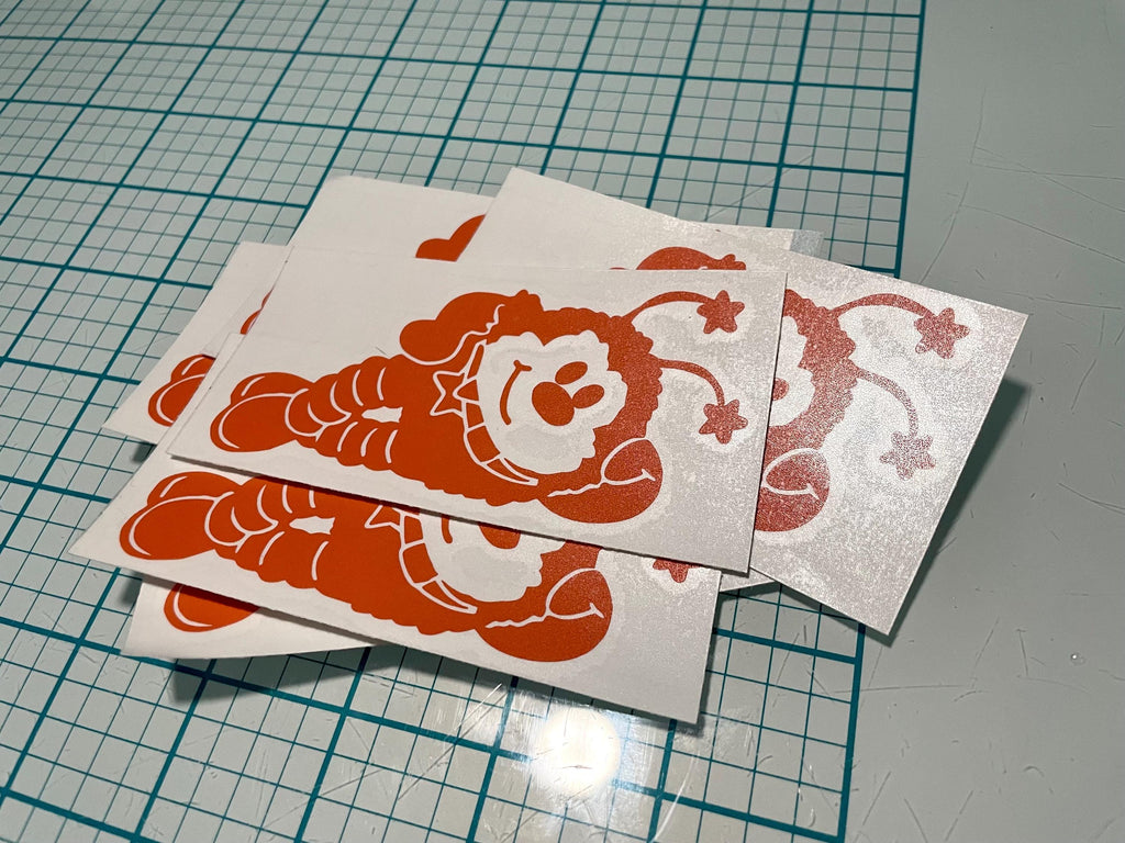 Rainbow Brite OJ Sprite Vinyl Decal: 80s Cartoon Glitter Sticker