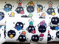Soot Sprite Vinyl Decals: Spirited Away Glitter Stickers