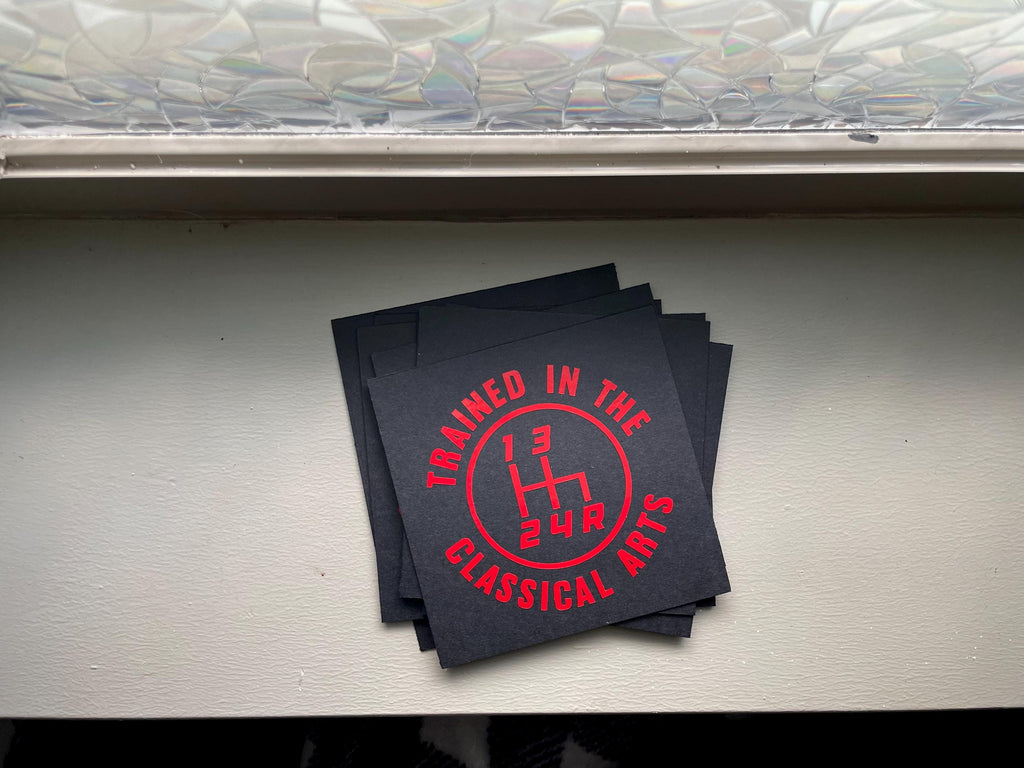 12 Patterns Manual Transmission Vinyl Decal: Mechanic Humor Car Sticker Save The Manuals 4RDR