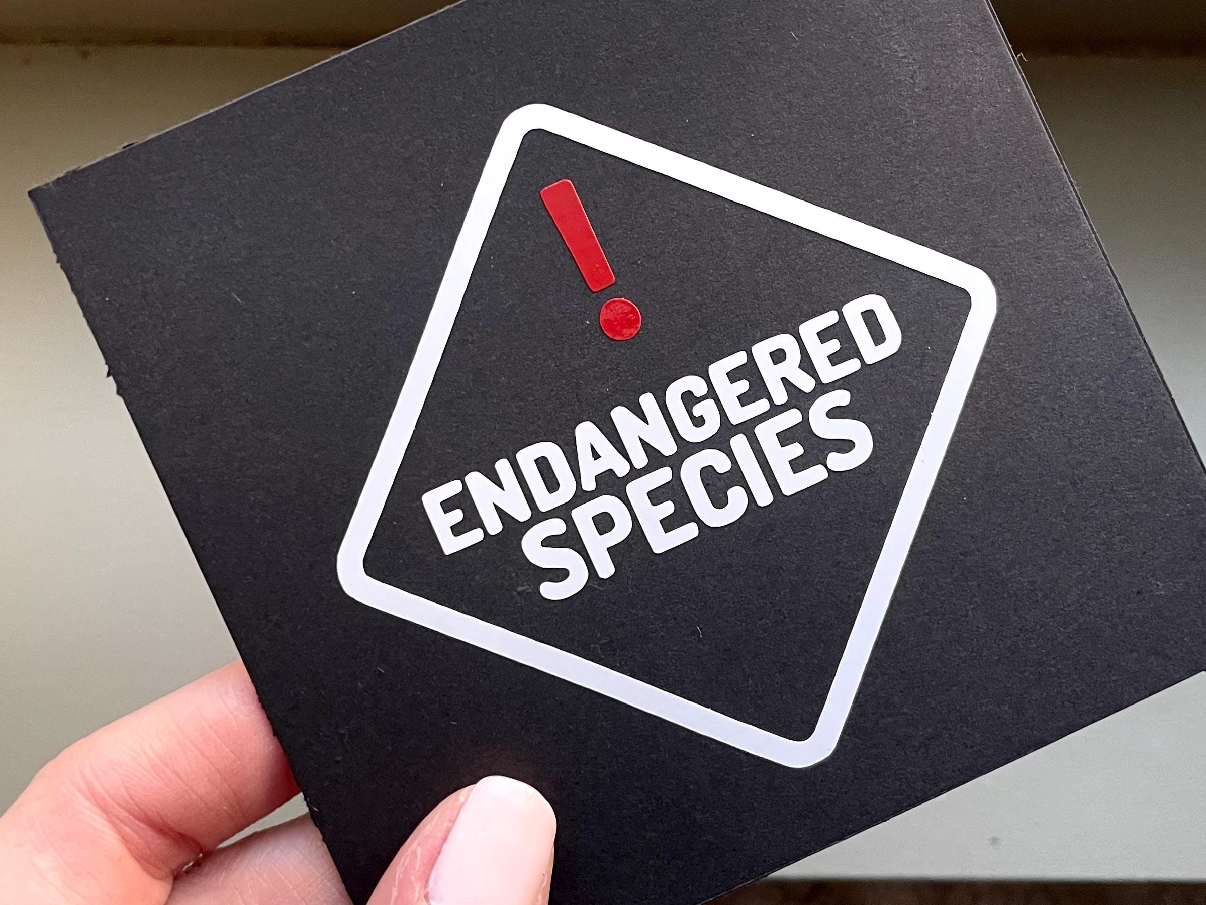 Endangered Species Vinyl Decal: Mechanic Humor Car Sticker Save The Manuals Euro VW AUDI BMW Ford Mercedes Honda Nissan window decals