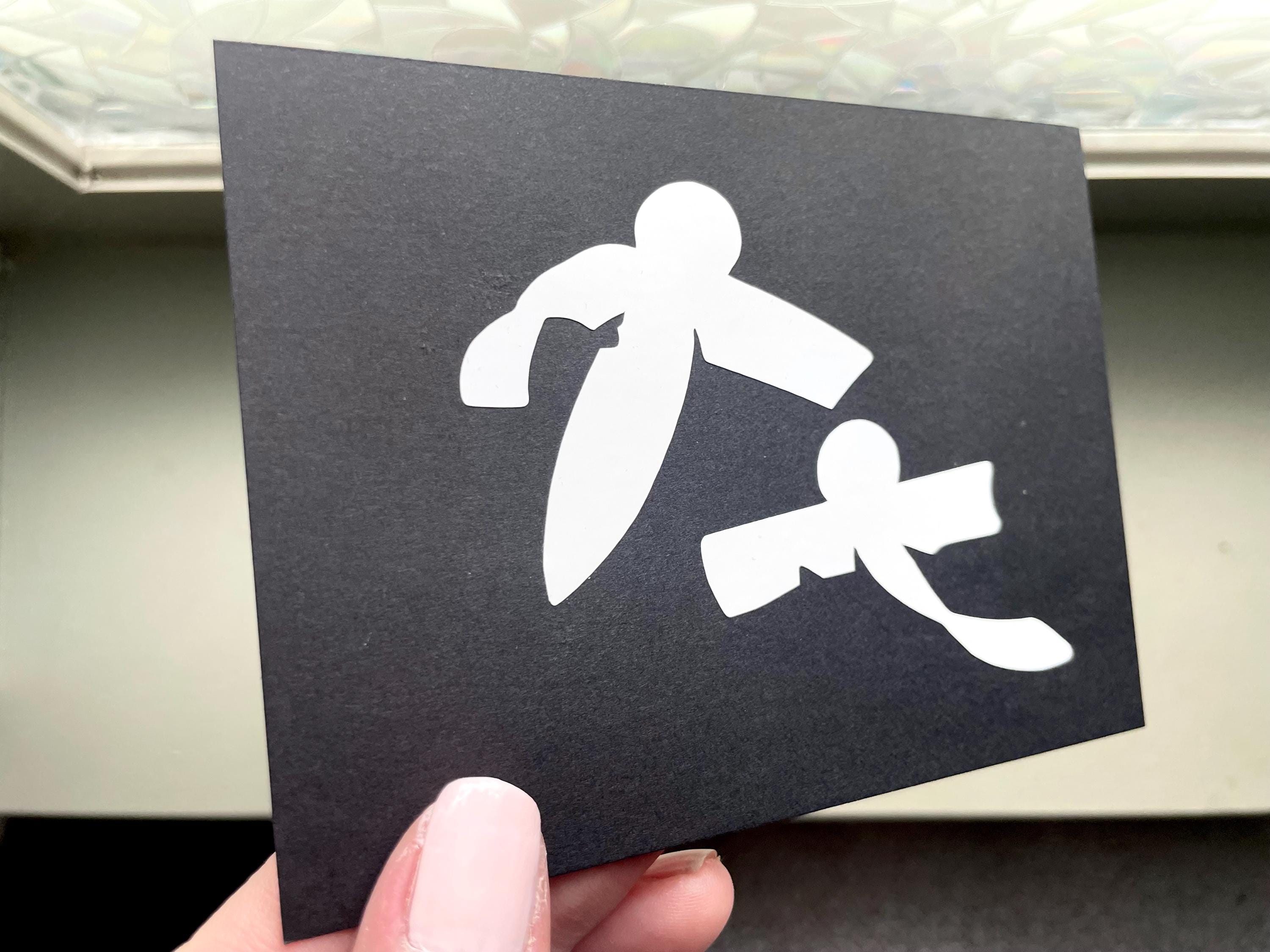 Spirited Away Paper Birds Sticker - Anime Vinyl Decal Shikigami Kami spirits paper curse