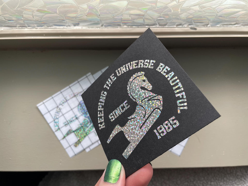 On-X Rainbow Brite Star Stealer Vinyl Sticker - Rainbow Land Decal