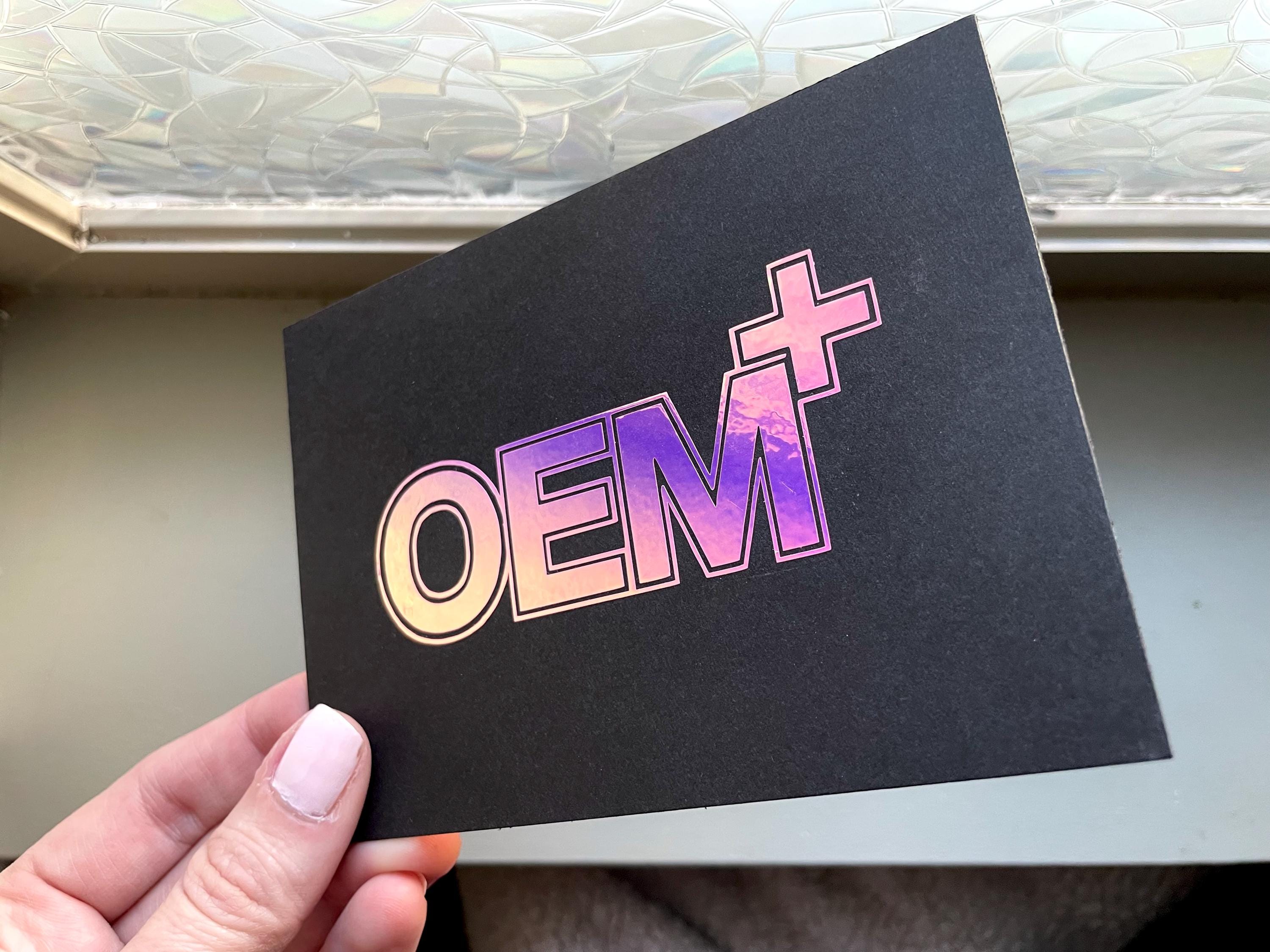 OEM+ vinyl decal sticker -  Mechanic Humor Car Enthusiast Sticker VW Audi BMW Porsche Maserati Mercedes Euro