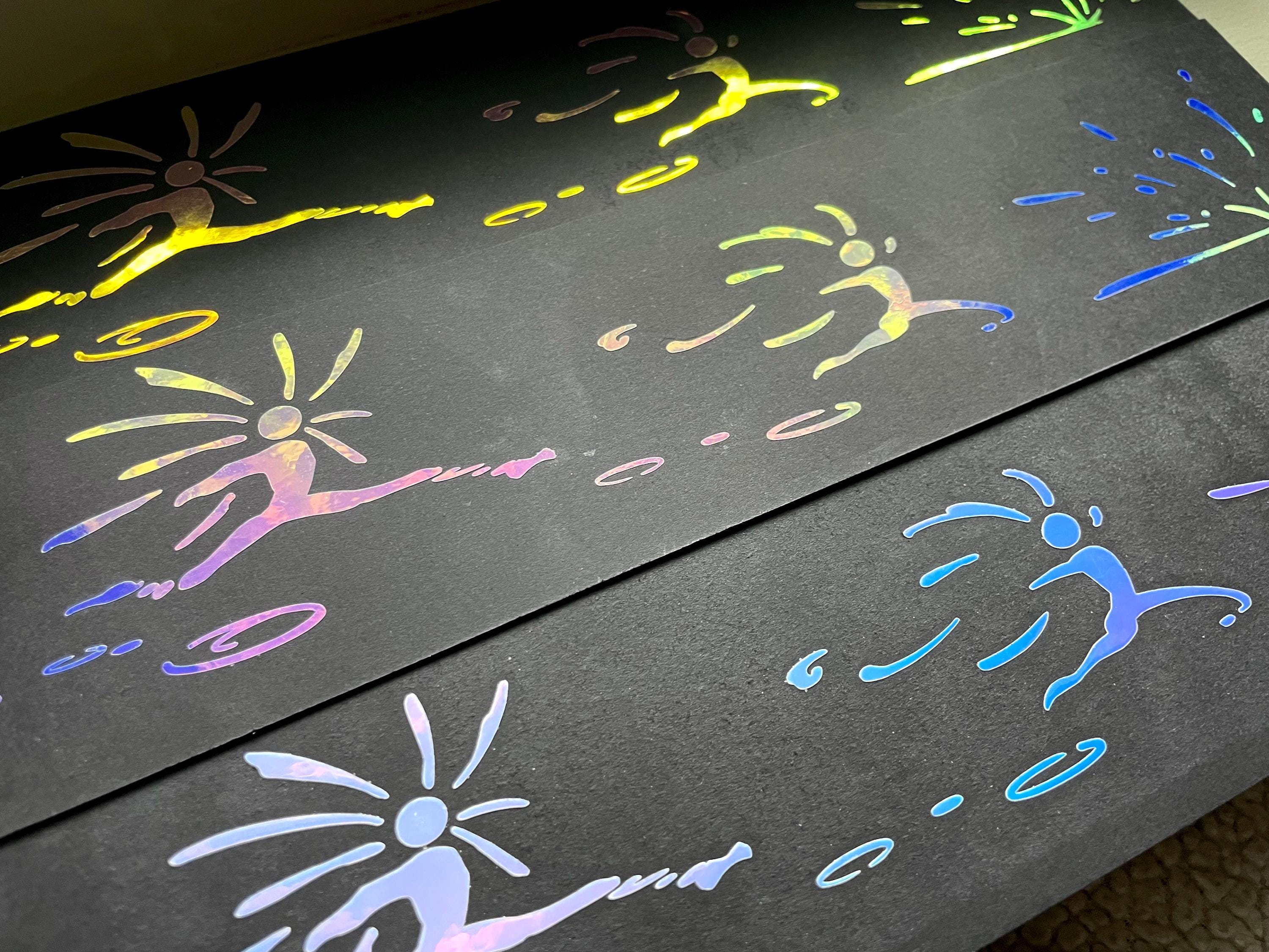 Howl's Moving Castle Vinyl Decal: Water running Star Children - 3pc set