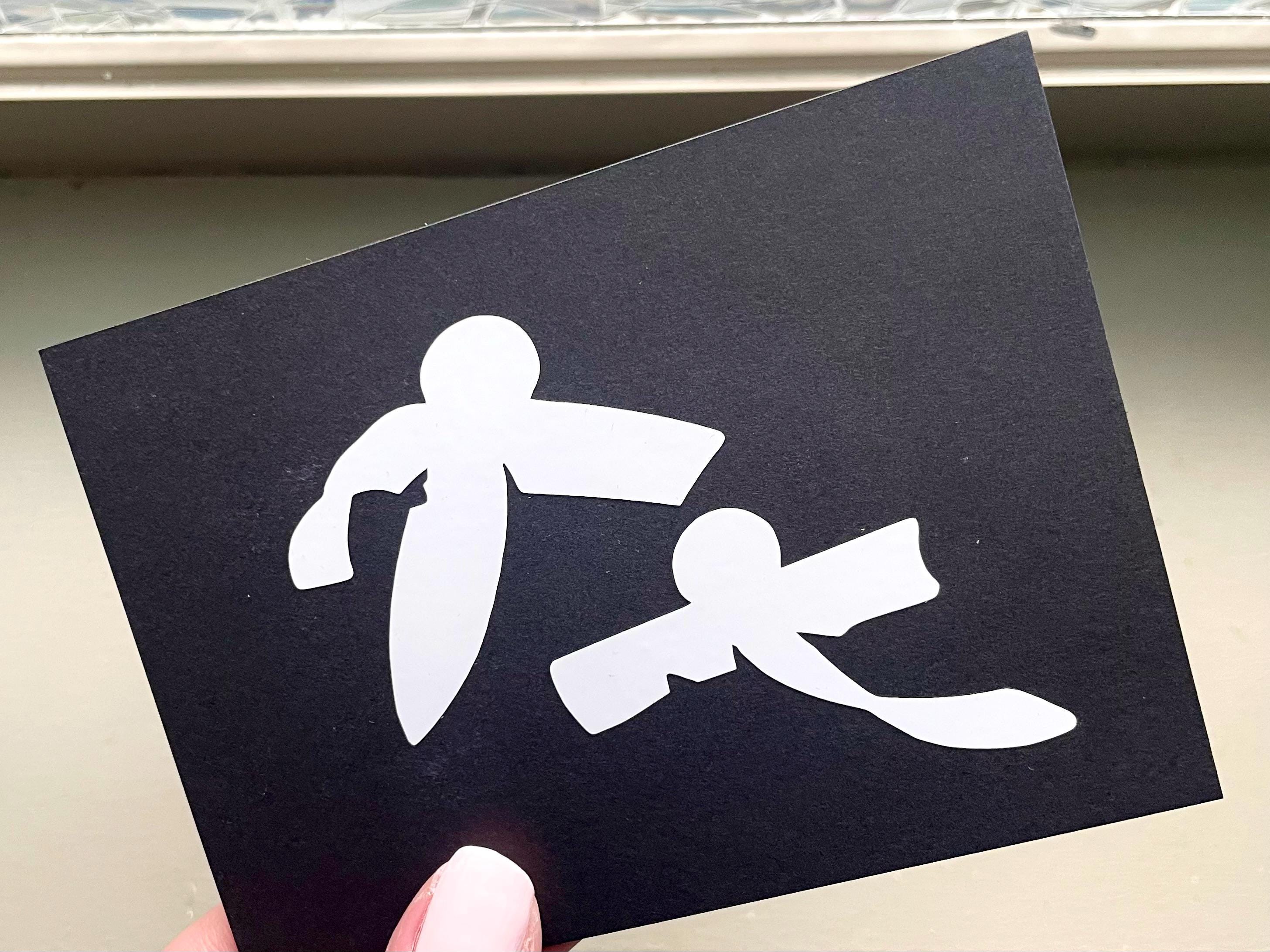 Spirited Away Paper Birds Sticker - Anime Vinyl Decal Shikigami Kami spirits paper curse