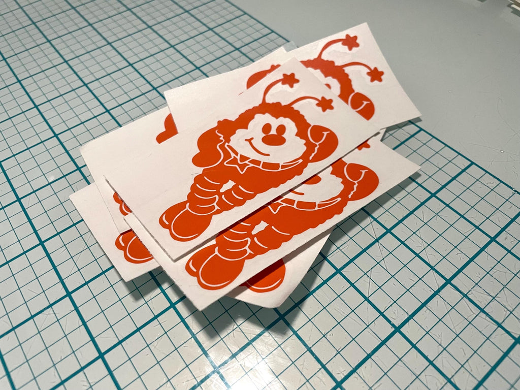 Rainbow Brite OJ Sprite Vinyl Decal: 80s Cartoon Glitter Sticker