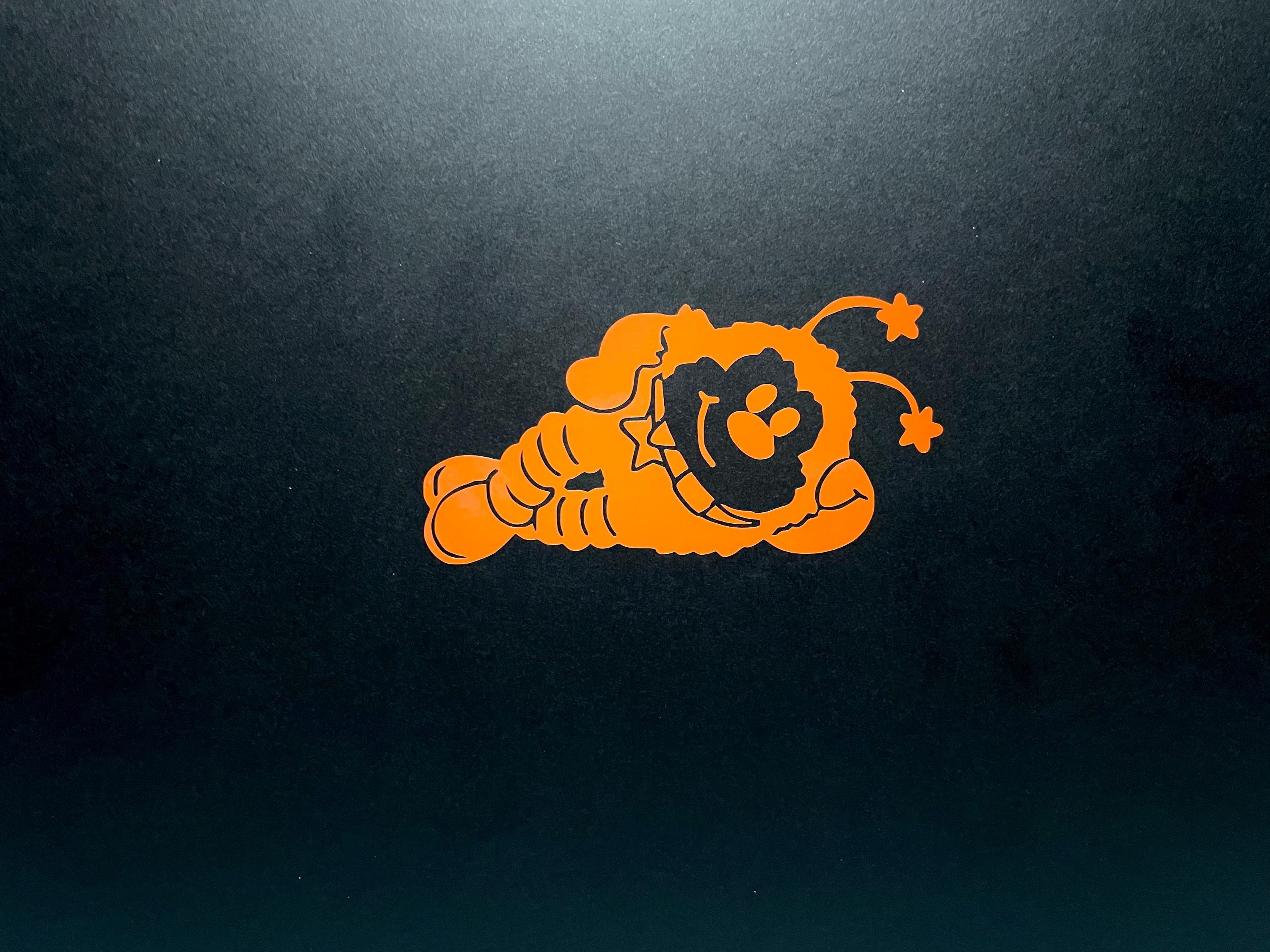 Rainbow Brite OJ Sprite Vinyl Decal: 80s Cartoon Glitter Sticker