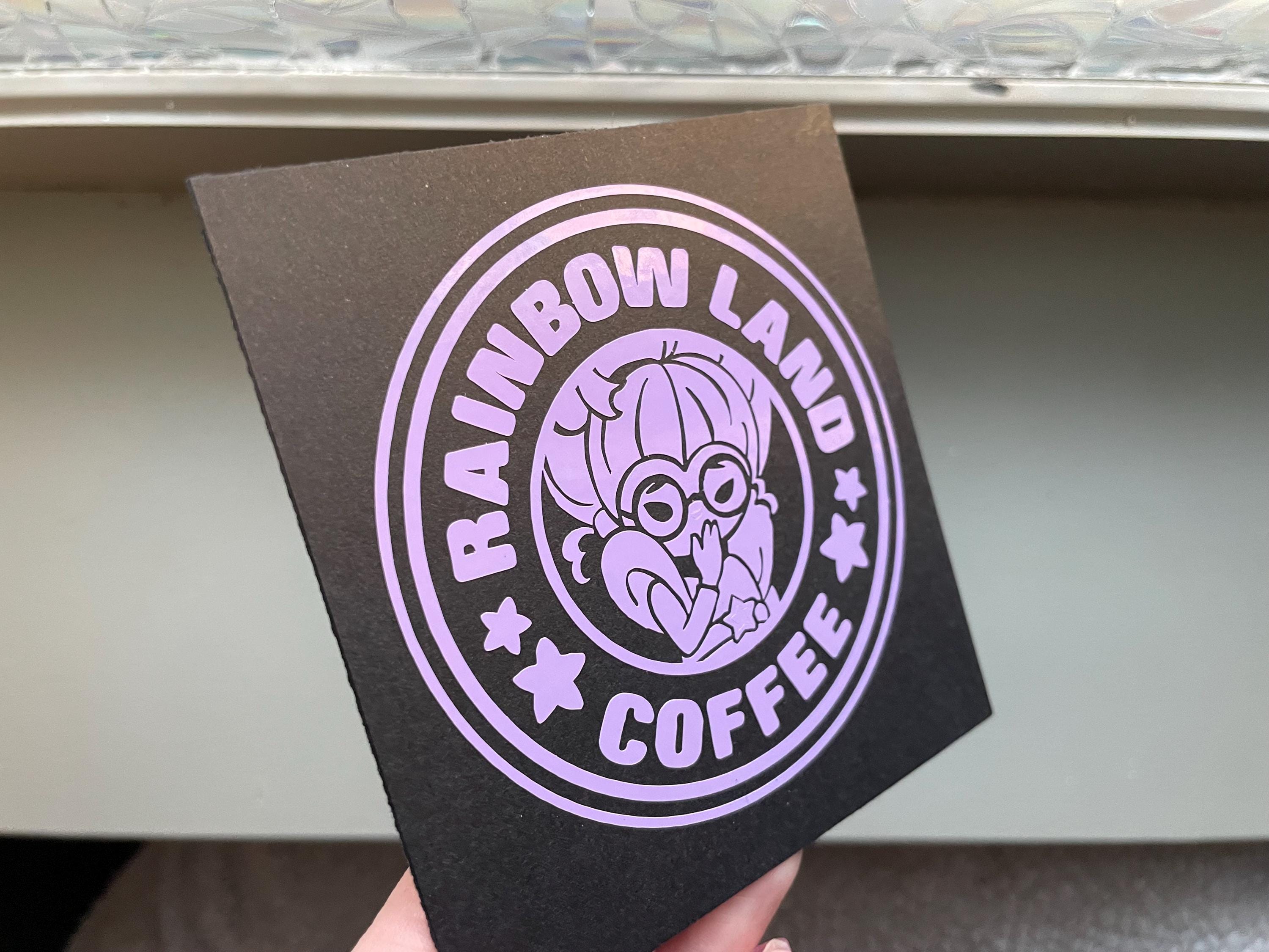 Shy Violet Rainbow Brite Vinyl Decal - Laptop, Car, Water Bottle