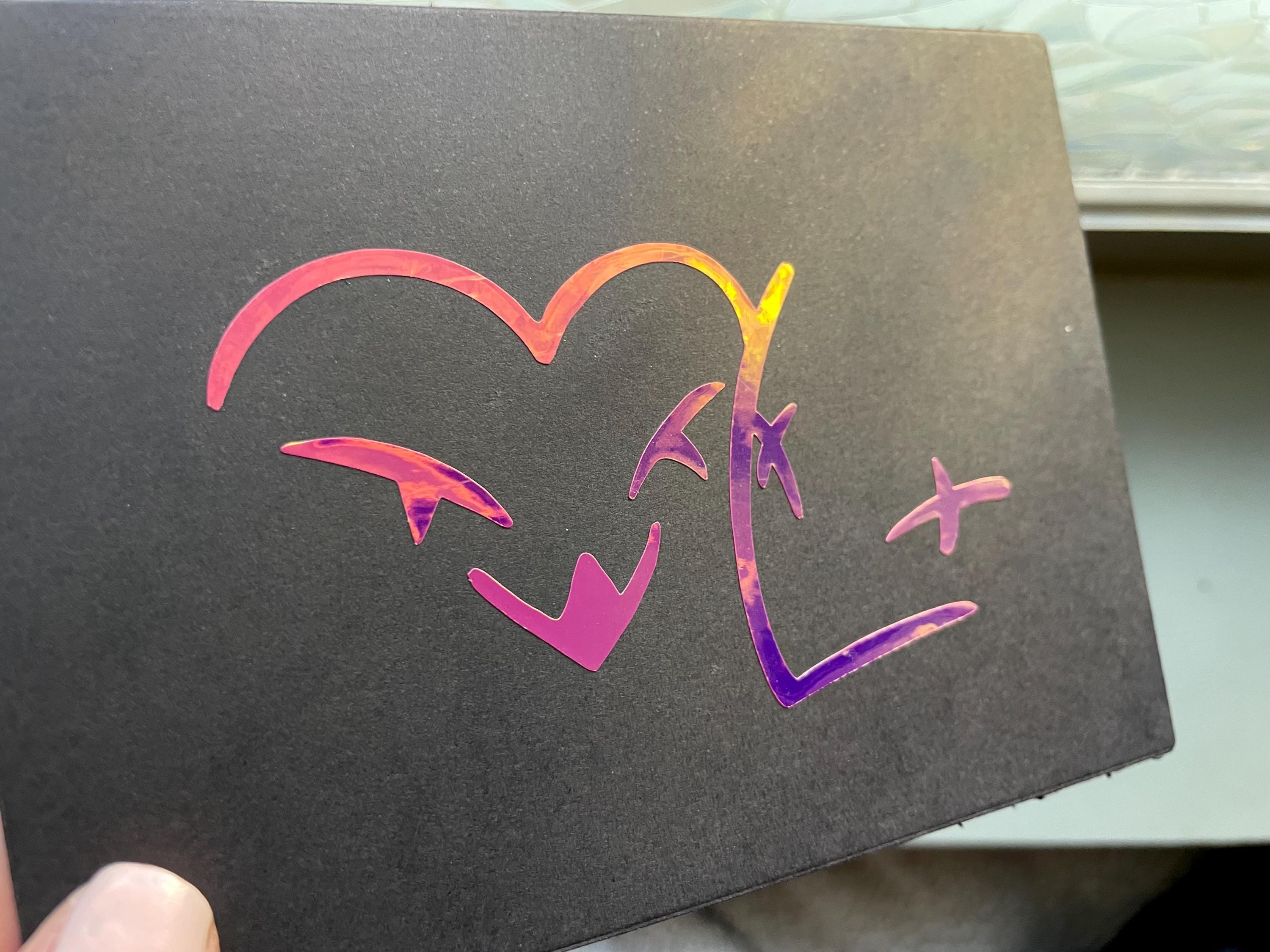 Blitz and Stolas Vinyl Decal minimalist style Laptop notebook planner stationary Sticker hell of a boss hasbin hotel