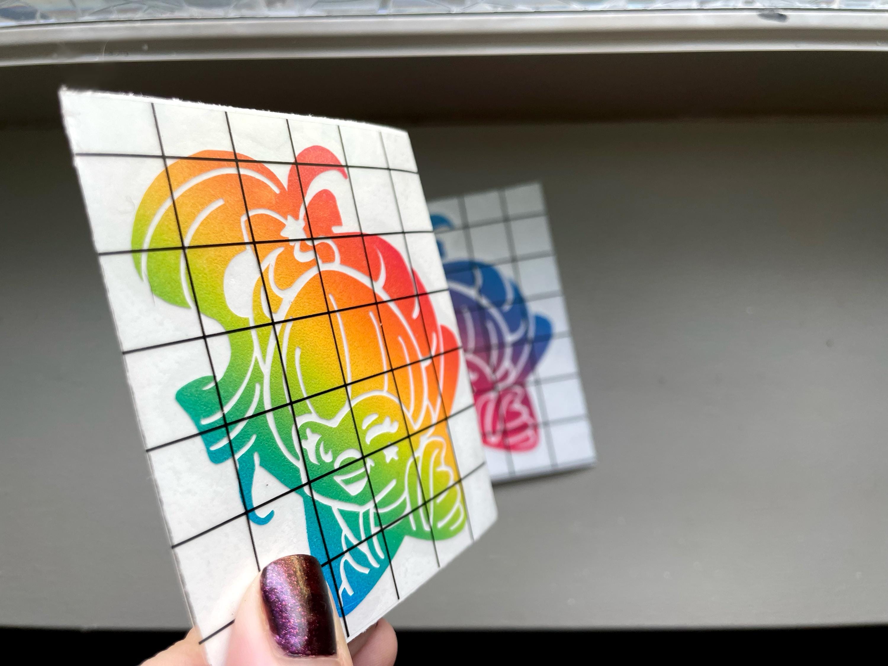 Rainbow Brite Vinyl Sticker: Glitter Car Decal - Rainbow Land