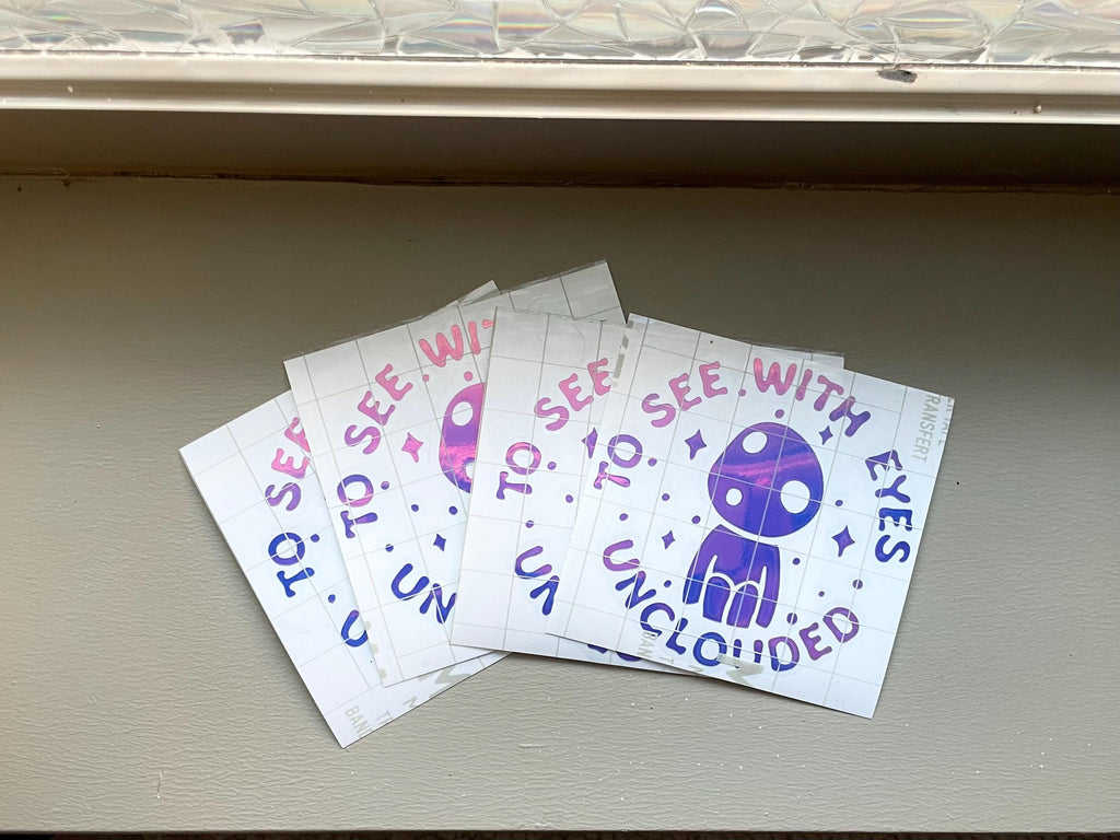 Princess Mononoke Kodama Decal: 'Eyes Unclouded' Laptop Sticker