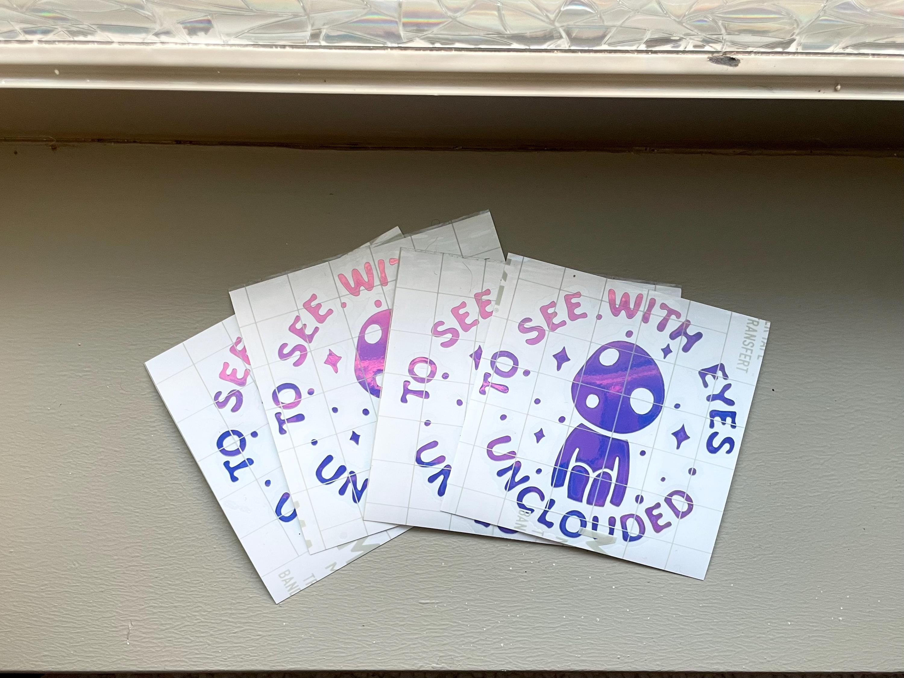 Princess Mononoke Kodama Decal: 'Eyes Unclouded' Laptop Sticker