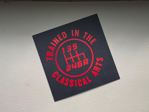 12 Patterns Manual Transmission Vinyl Decal: Mechanic Humor Car Sticker Save The Manuals 6RDR