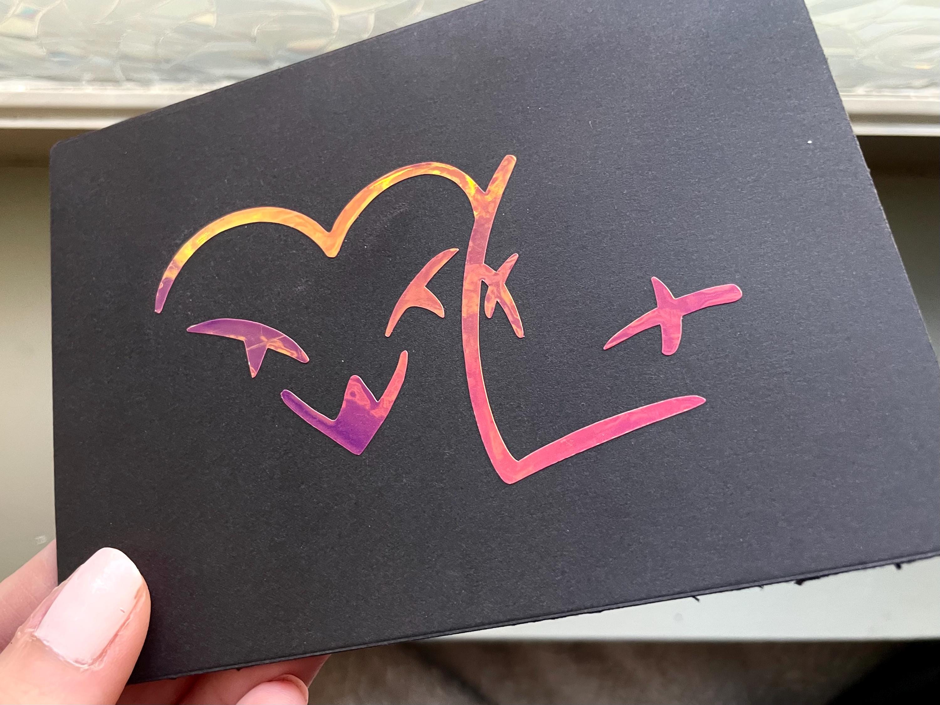 Blitz and Stolas Vinyl Decal minimalist style Laptop notebook planner stationary Sticker hell of a boss hasbin hotel