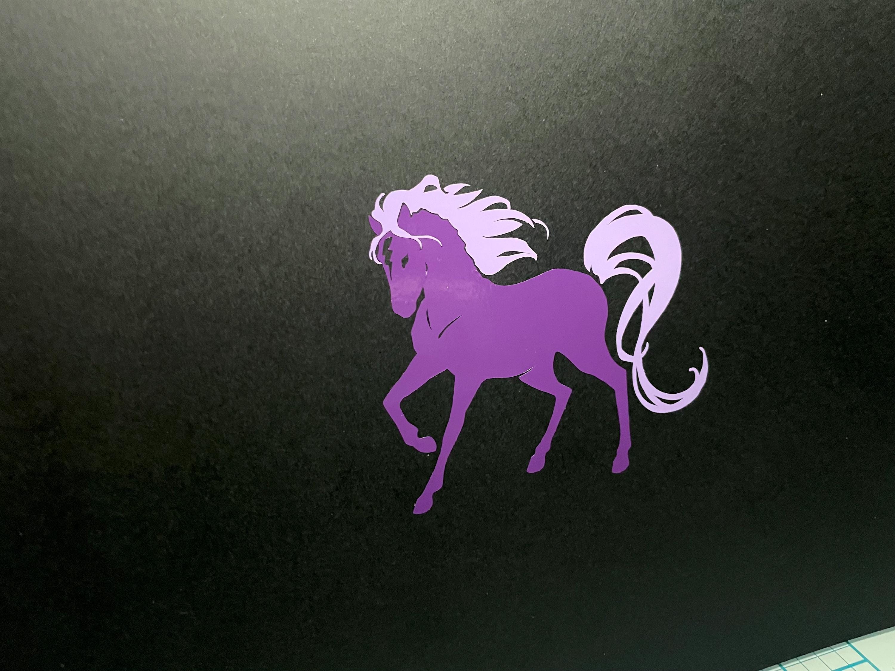 Sky Dancer Rainbow Brite Vinyl Sticker:  Laptop, window, water bottle, stationary, decal