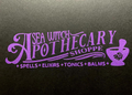 Ursula Themed Vinyl Decal - Sea Witch Apothecary - Little Mermaid Inspired car sticker, bumper stickers