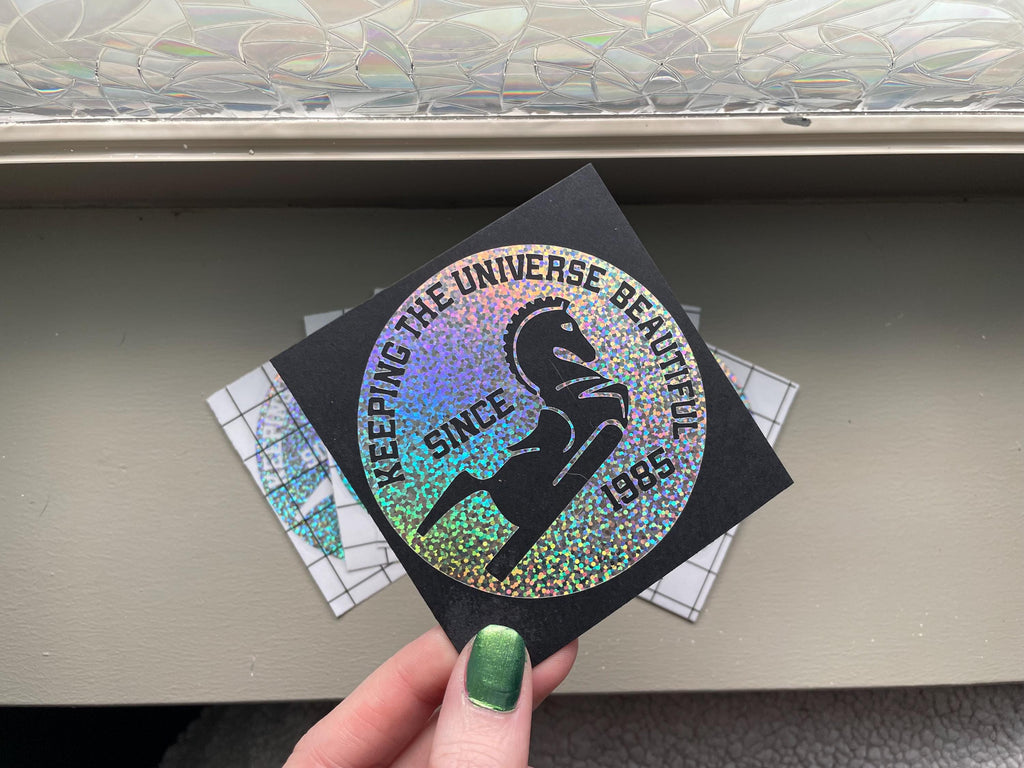 On-X Rainbow Brite Star Stealer Vinyl Sticker - Rainbow Land Decal