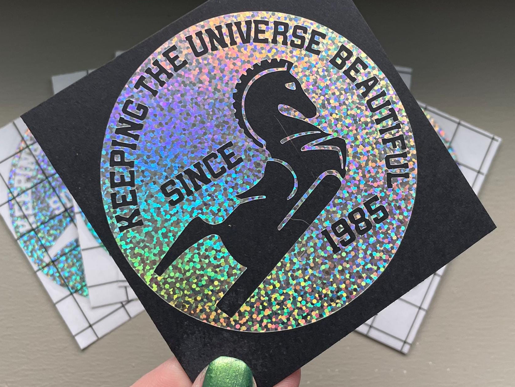 On-X Rainbow Brite Star Stealer Vinyl Sticker - Rainbow Land Decal