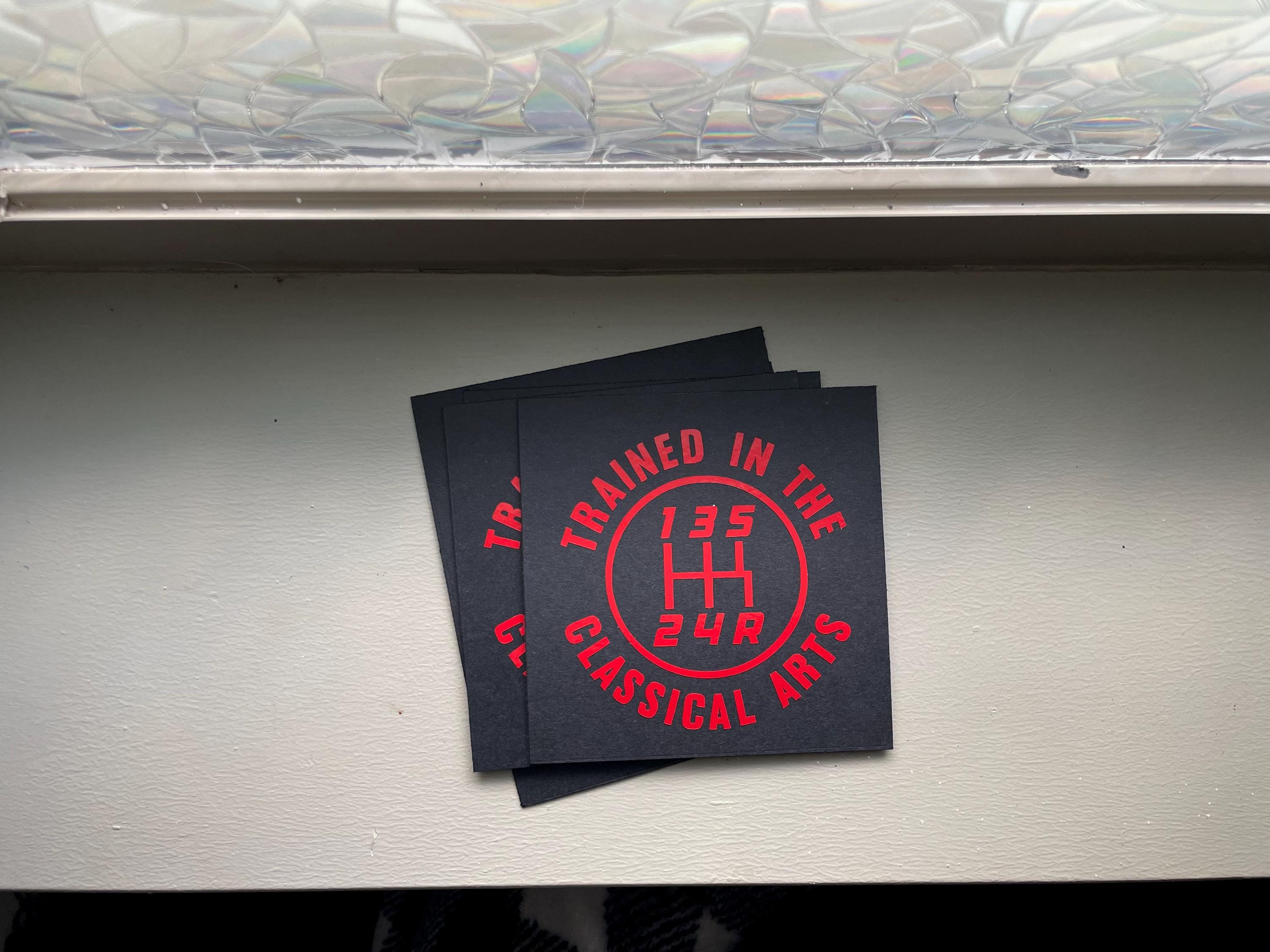 12 Patterns Manual Transmission Vinyl Decal: Mechanic Humor Car Sticker Save The Manuals 5RDR