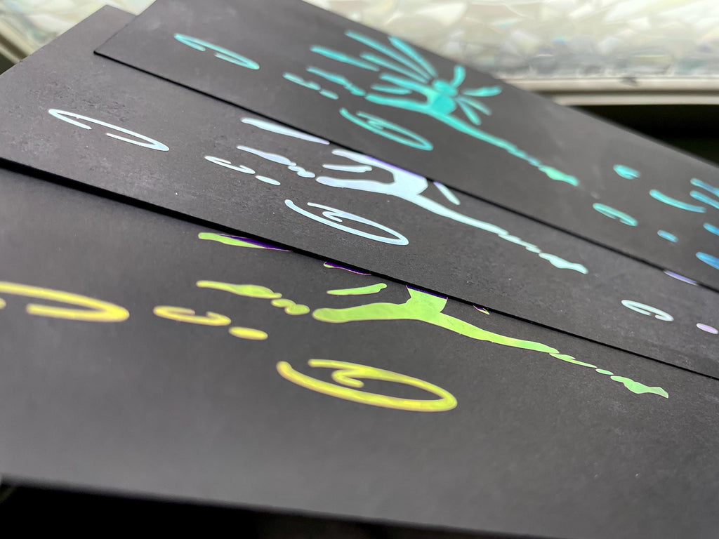 Howl's Moving Castle Vinyl Decal: Water running Star Children - 3pc set