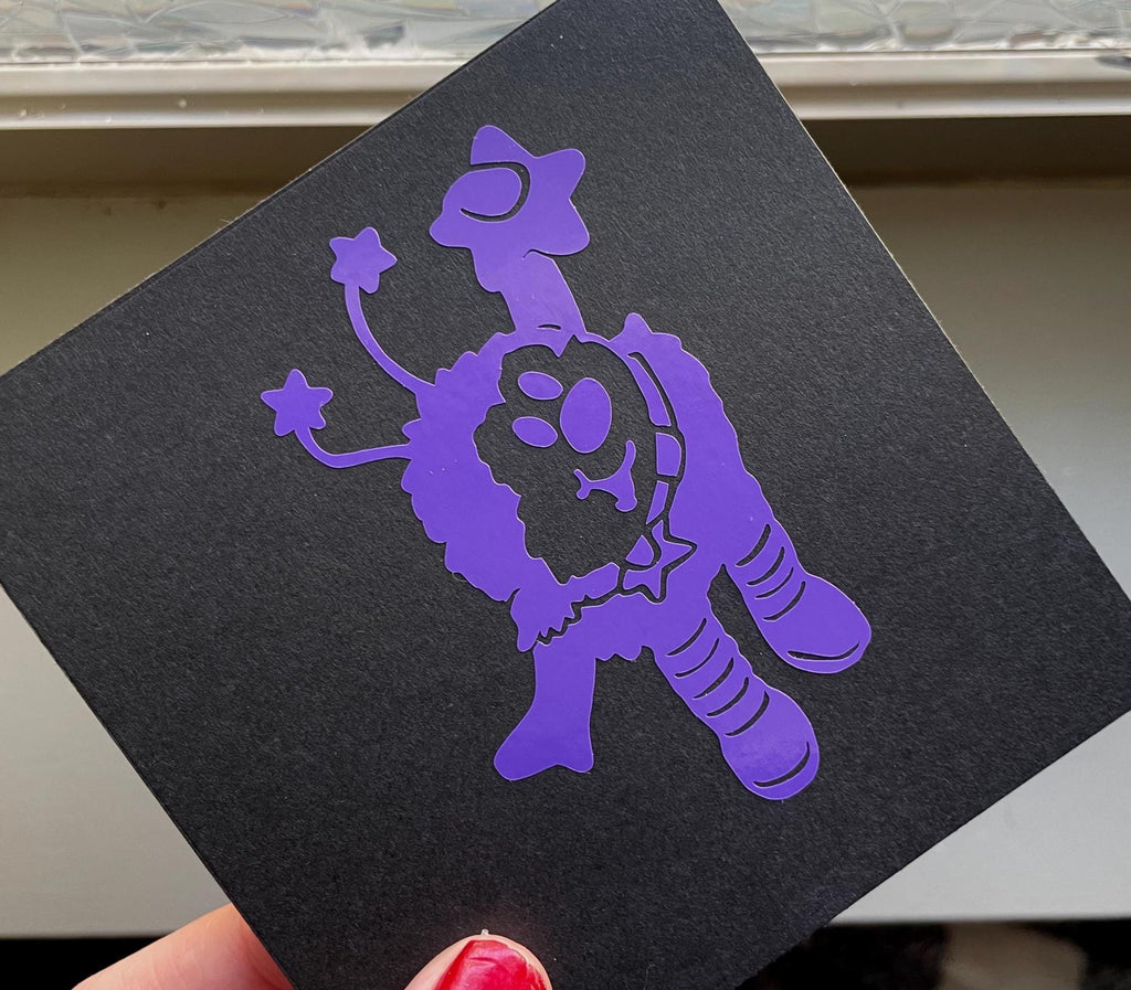 Rainbow Brite Hammy Sprite Vinyl Decal: 80s Cartoon Sticker