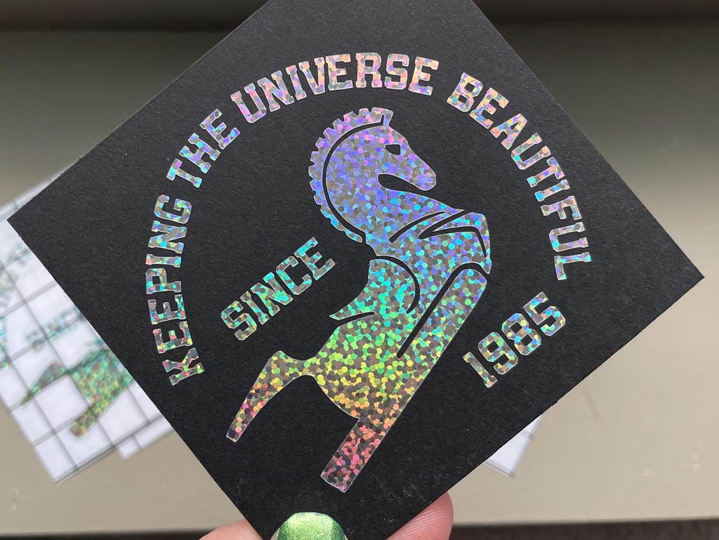 On-X Rainbow Brite Star Stealer Vinyl Sticker - Rainbow Land Decal