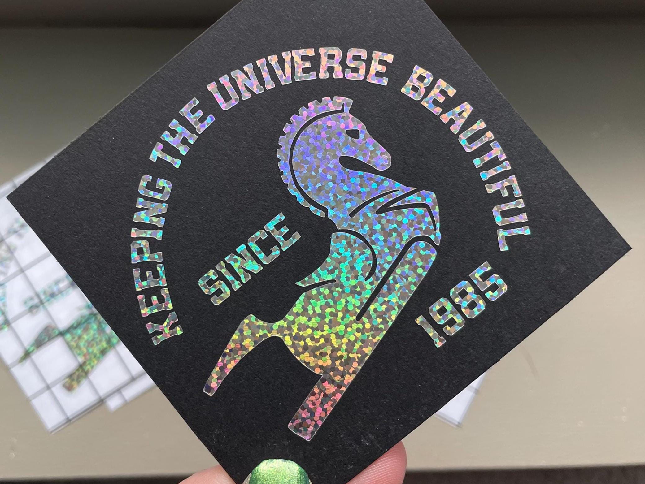 On-X Rainbow Brite Star Stealer Vinyl Sticker - Rainbow Land Decal