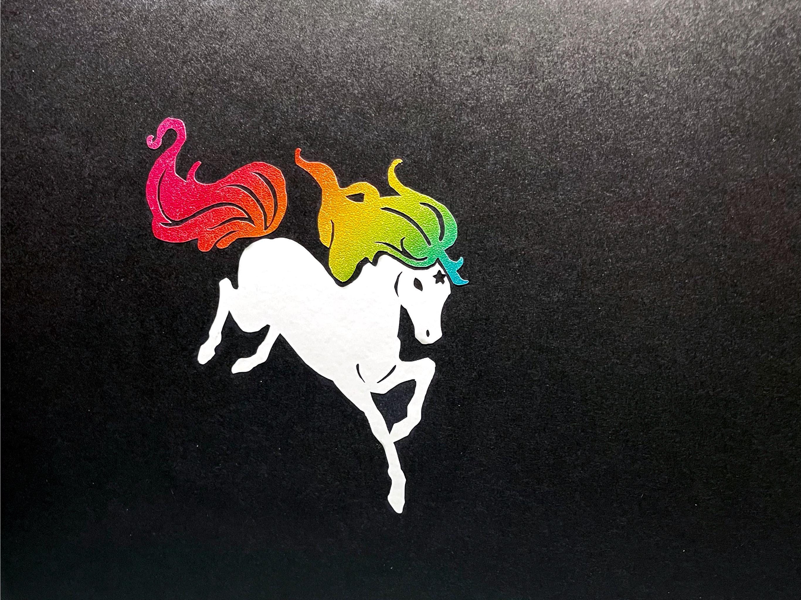 Rainbow Brite Starlite Vinyl Decal: The most magnificent horse in the universe