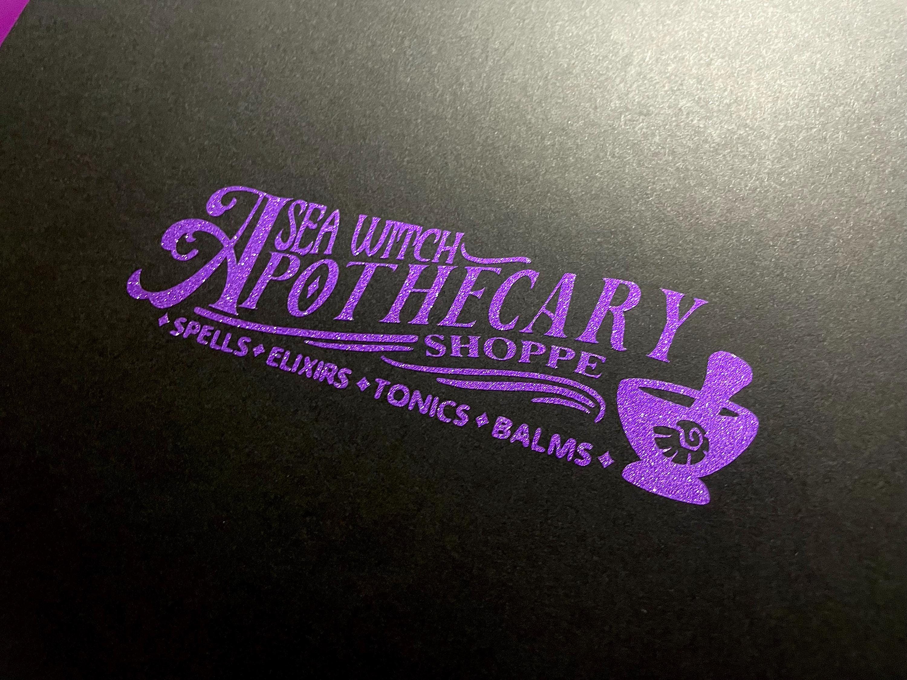 Ursula Themed Vinyl Decal - Sea Witch Apothecary - Little Mermaid Inspired car sticker, bumper stickers
