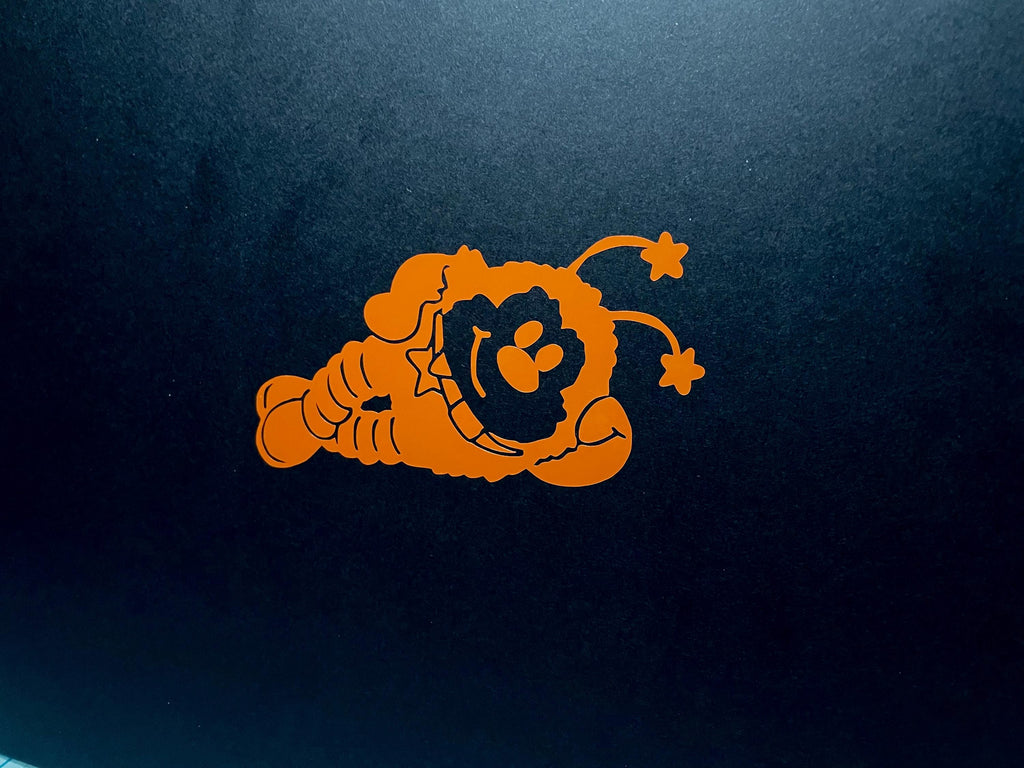 Rainbow Brite OJ Sprite Vinyl Decal: 80s Cartoon Glitter Sticker