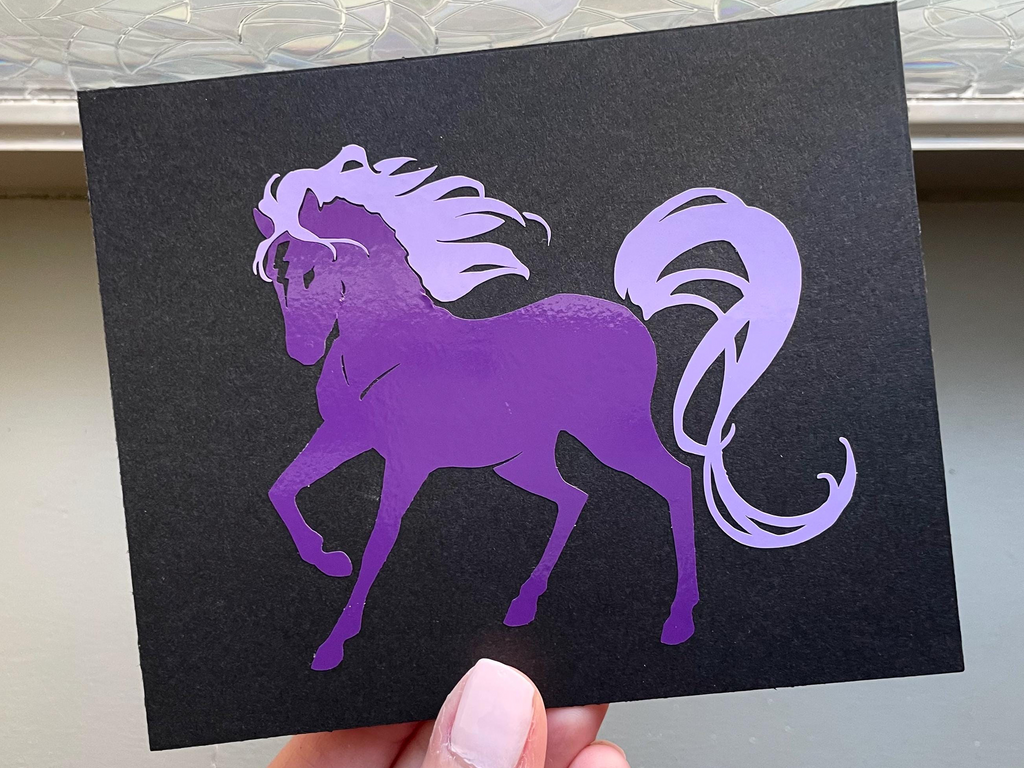 Sky Dancer Rainbow Brite Vinyl Sticker:  Laptop, window, water bottle, stationary, decal