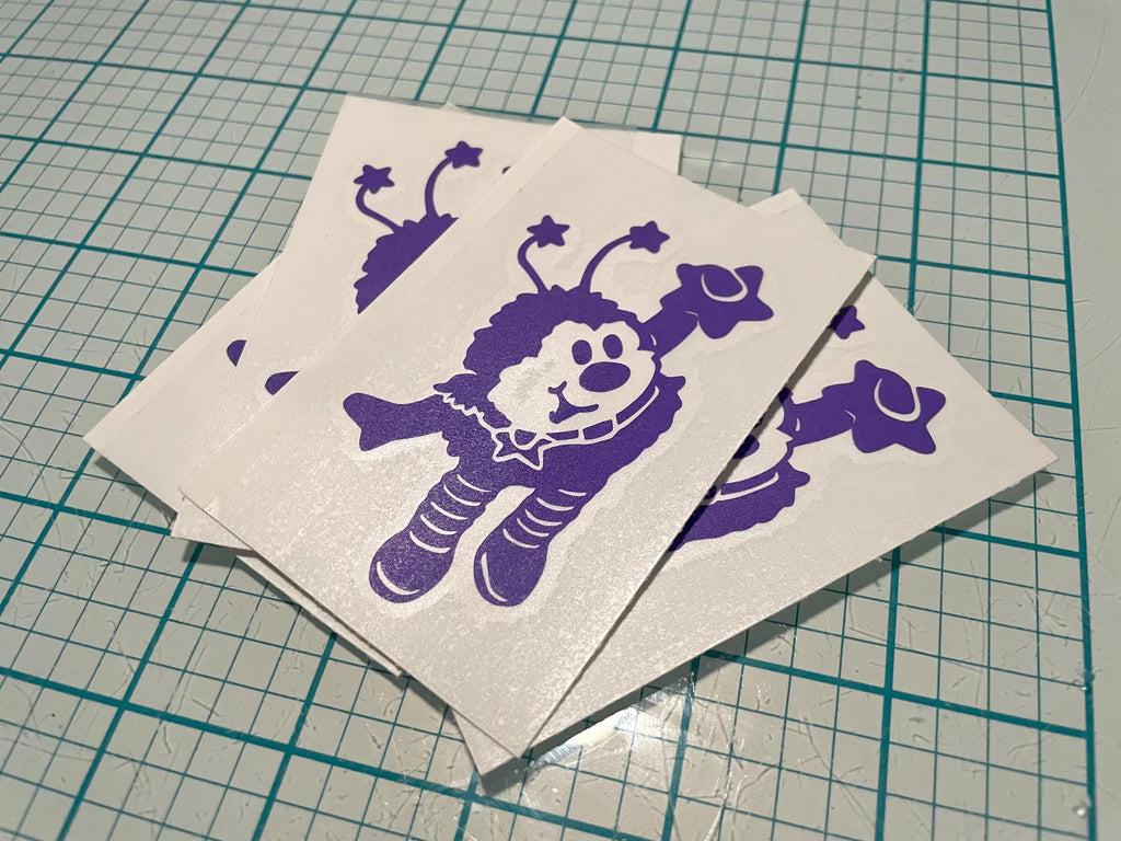 Rainbow Brite Hammy Sprite Vinyl Decal: 80s Cartoon Sticker