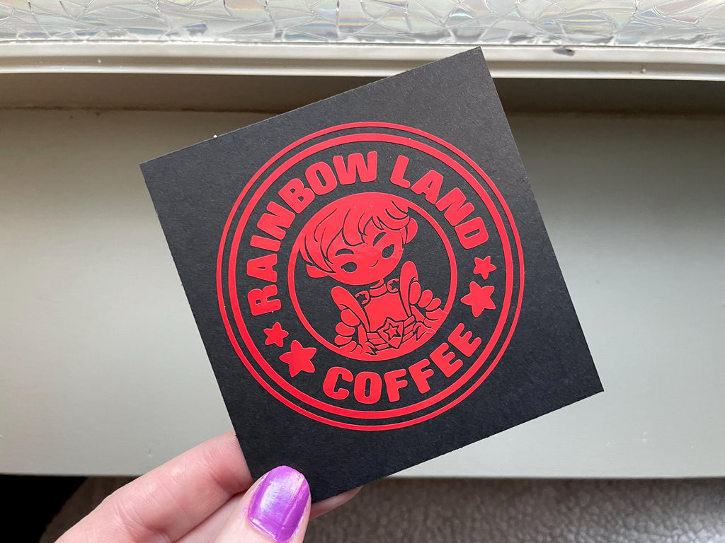 Red Butler Vinyl Decal: Rainbow Brite Color Kids - Laptop, Car, Water Bottle