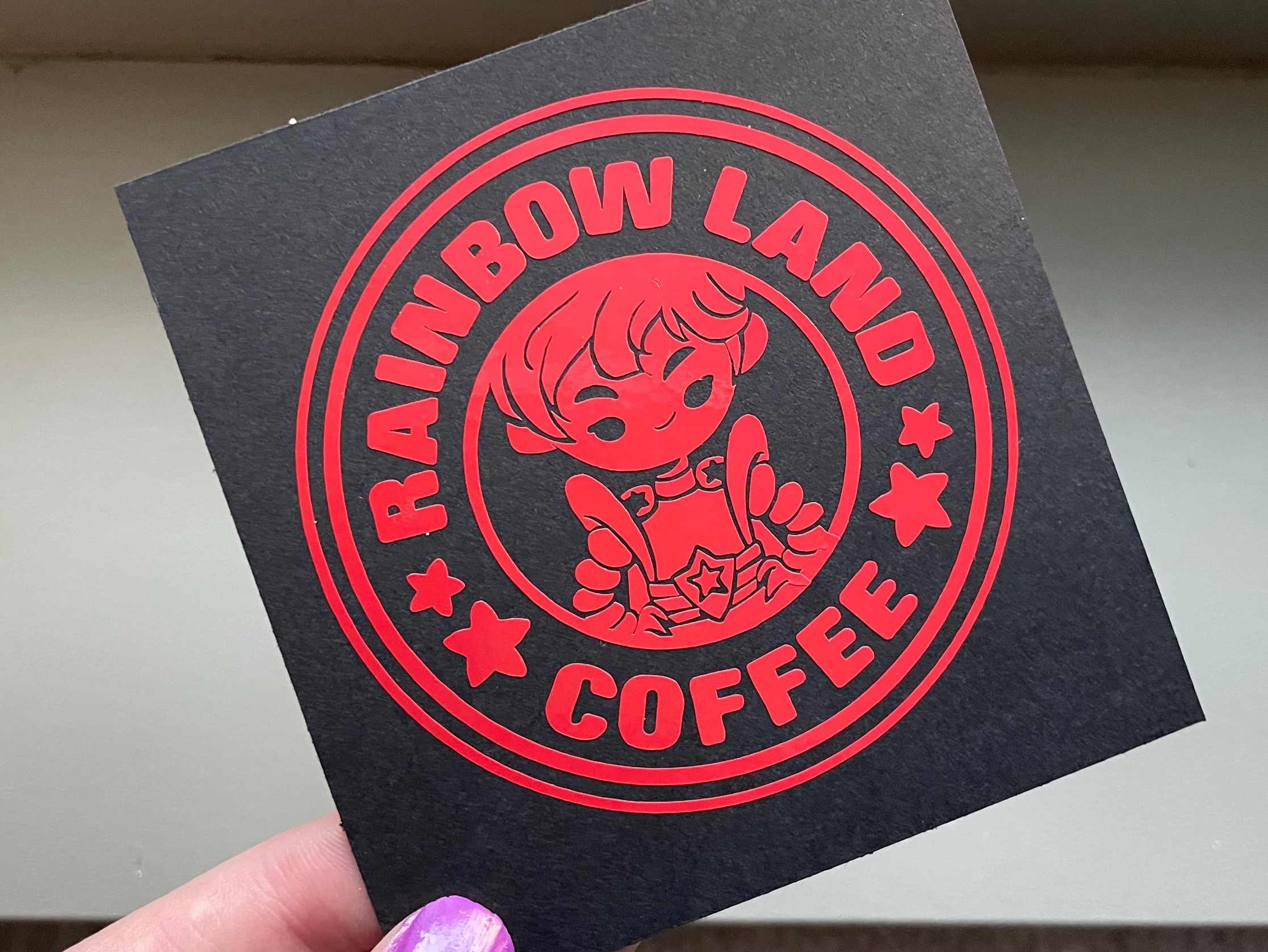 Red Butler Vinyl Decal: Rainbow Brite Color Kids - Laptop, Car, Water Bottle