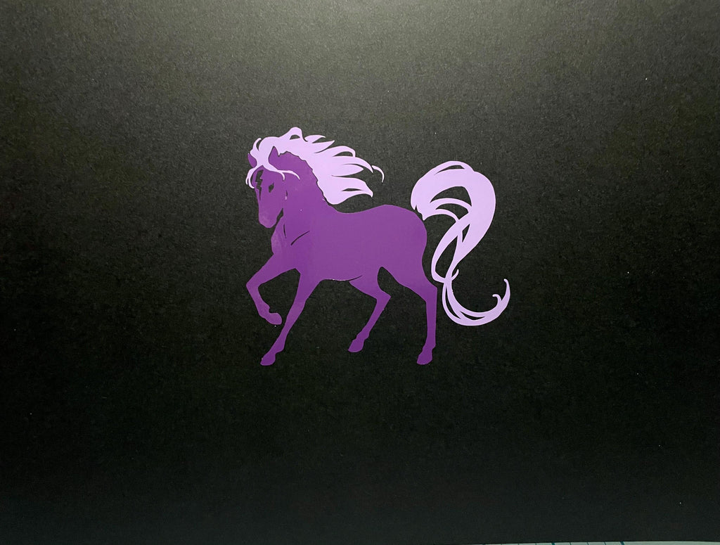 Sky Dancer Rainbow Brite Vinyl Sticker:  Laptop, window, water bottle, stationary, decal